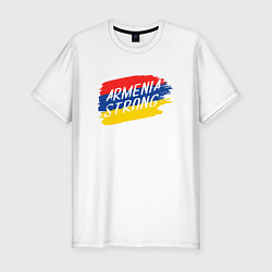 Мужская slim-футболка Сильная Армения