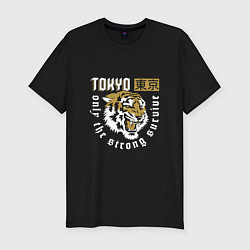 Мужская slim-футболка Tiger - Japan