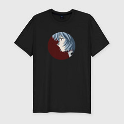 Футболка slim-fit Rei Ayanami EVA, цвет: черный