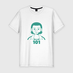 Мужская slim-футболка Игрок 101