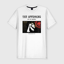 Футболка slim-fit The Offspring out of control, цвет: белый
