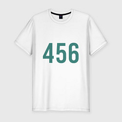 Мужская slim-футболка Игрок 456