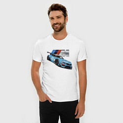 Футболка slim-fit BMW M Performance Motorsport, цвет: белый — фото 2