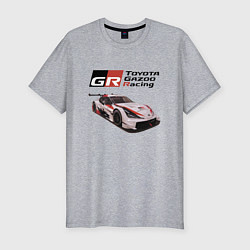 Мужская slim-футболка Toyota Gazoo Racing Team, Finland