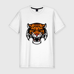 Мужская slim-футболка Tiger Cool