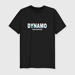 Мужская slim-футболка DYNAMO from Moscow