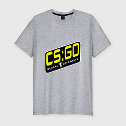 Футболка slim-fit CS:GO Новая эра, цвет: меланж