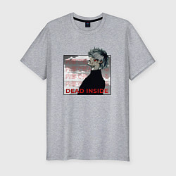 Футболка slim-fit Dead Inside Ghoul Manga, цвет: меланж