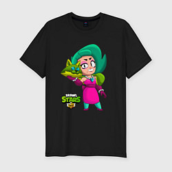 Футболка slim-fit LOLA BRAWLSTARS, цвет: черный