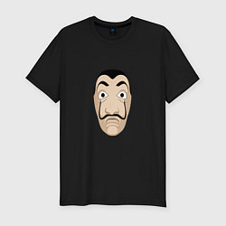 Футболка slim-fit Dali Face, цвет: черный