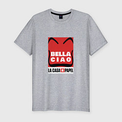Мужская slim-футболка La Casa De Papel Series