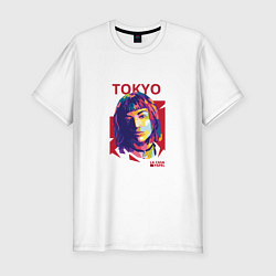 Мужская slim-футболка Tokyo - La Casa De Papel