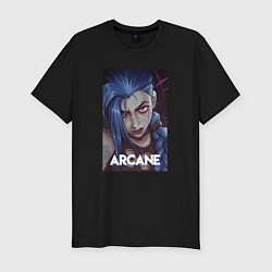 Футболка slim-fit Arcane Jinx, цвет: черный