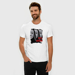 Футболка slim-fit HellBound Маски, цвет: белый — фото 2