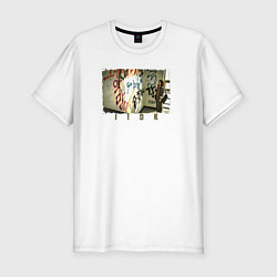 Футболка slim-fit Jiok, цвет: белый