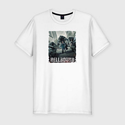 Мужская slim-футболка Пришло твое время