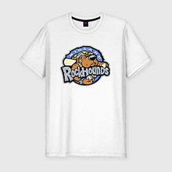 Футболка slim-fit Midland Rockhounds - baseball team, цвет: белый