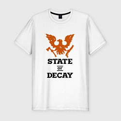 Мужская slim-футболка State of Decay Эмблема Лого