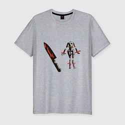 Мужская slim-футболка Dexter Knife
