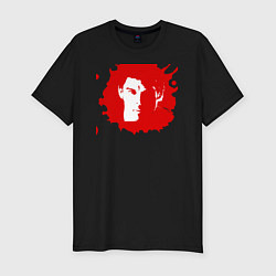 Мужская slim-футболка Blood Dexter