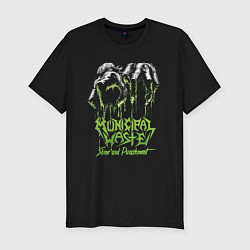 Футболка slim-fit Municipal Waste - Slime and Punishment, цвет: черный