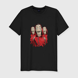 Мужская slim-футболка Trio De Papel