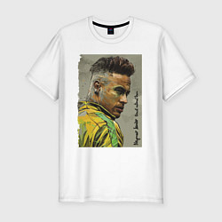 Футболка slim-fit Neymar Junior - Brazil national team, цвет: белый