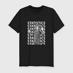 Мужская slim-футболка Lil Timmy Tim Statistics