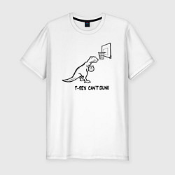 Мужская slim-футболка T-REX CANT DUNK
