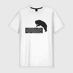 Мужская slim-футболка Duma & Bear