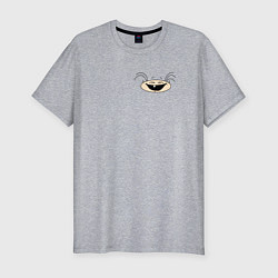 Мужская slim-футболка ЛОГО Масяня