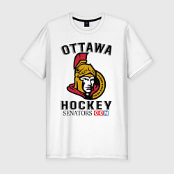 Мужская slim-футболка OTTAWA SENATORS ОТТАВА СЕНАТОРЗ