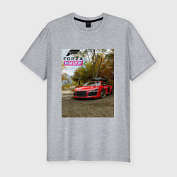 Мужская slim-футболка Forza Horizon 5 AUDI