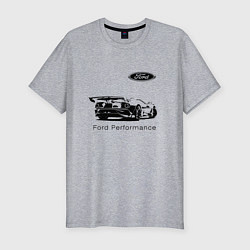 Мужская slim-футболка Ford Performance Racing team