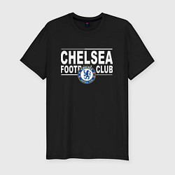 Футболка slim-fit Chelsea Football Club Челси, цвет: черный
