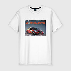 Футболка slim-fit Mazda Motorsports Development, цвет: белый