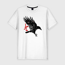 Мужская slim-футболка Raven JC