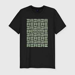 Мужская slim-футболка Bauhaus Jade