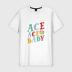 Мужская slim-футболка Ace Ace Baby