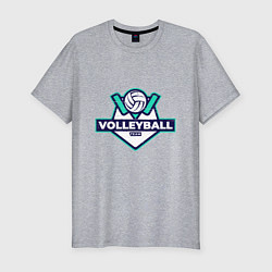 Футболка slim-fit Volleyball - Club, цвет: меланж