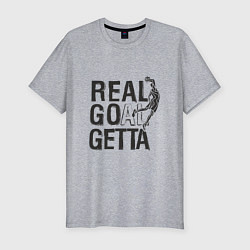 Мужская slim-футболка Real Goal Getta