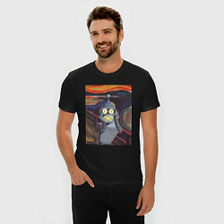 Футболка slim-fit БЕНДЕР КРИК BENDER, цвет: черный — фото 2