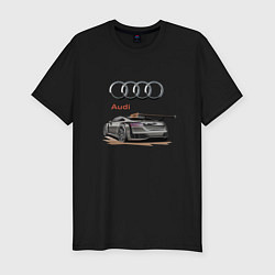 Футболка slim-fit Audi Racing team, цвет: черный