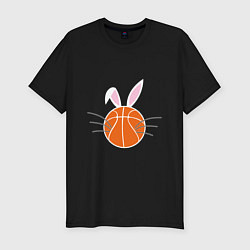 Футболка slim-fit Basketball Bunny, цвет: черный