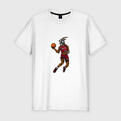 Футболка slim-fit GOAT Jordan, цвет: белый