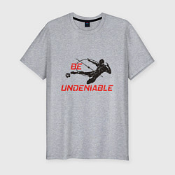 Мужская slim-футболка Be Undeniable