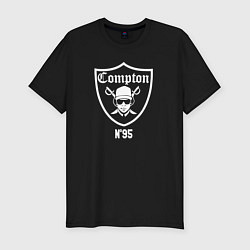 Мужская slim-футболка Compton