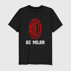 Мужская slim-футболка МИЛАН AC Milan