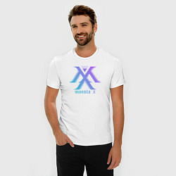 Футболка slim-fit Monsta x neon, цвет: белый — фото 2