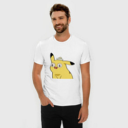 Футболка slim-fit Crazy Pika Captain, цвет: белый — фото 2